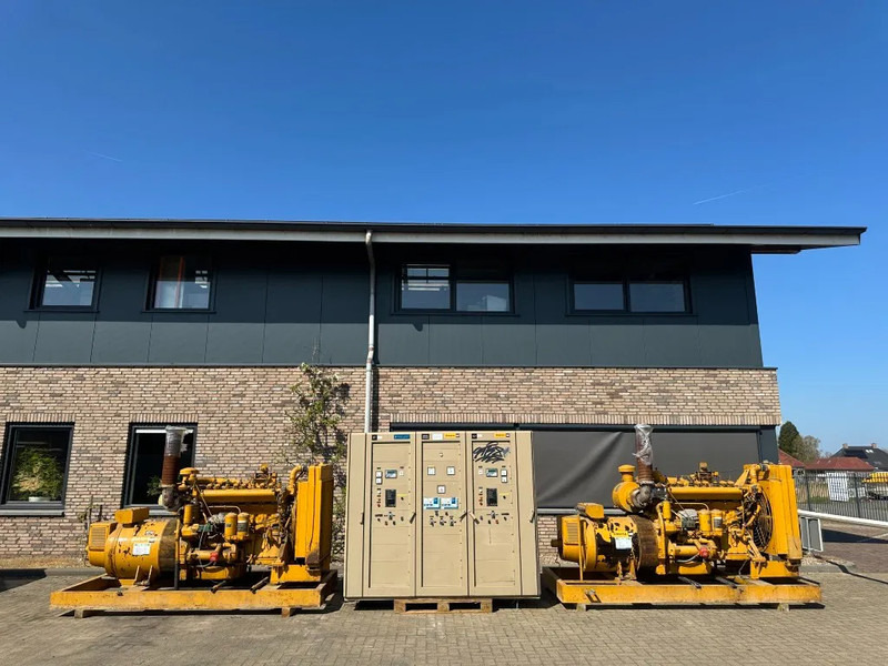Caterpillar G343 Leroy Somer 275 kVA gas generatorset ex Emergency 138 hours ! - Groupe électrogène: photos 2 Caterpillar G343 Leroy Somer 275 kVA gas generatorset ex Emergency 138 hours ! - Groupe électrogène: photos 2