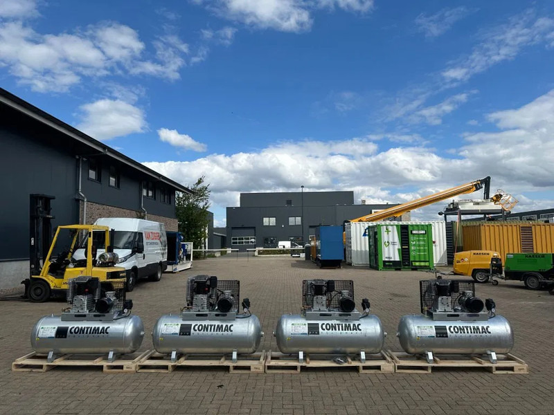 Contimac CM 655 / 10 / 270D Galva 4 kW 650 L / min 10 Bar Zuigercompressor t.b.v Agri Gegalvaniseerd - Compresseur d'air: photos 2 Contimac CM 655 / 10 / 270D Galva 4 kW 650 L / min 10 Bar Zuigercompressor t.b.v Agri Gegalvaniseerd - Compresseur d'air: photos 2