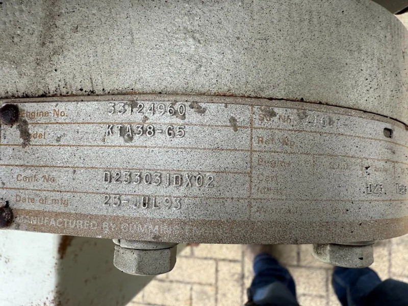 Cummins KTA 38 G5 Leroy Somer 1000 kVA noodstroom generatorset - Groupe électrogène: photos 3 Cummins KTA 38 G5 Leroy Somer 1000 kVA noodstroom generatorset - Groupe électrogène: photos 3