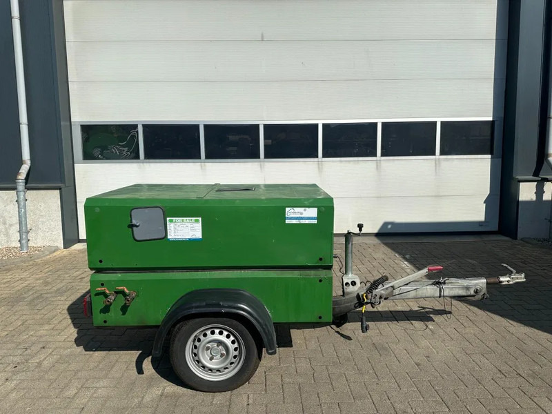 Deutz F2M 1011 Mobiele Diesel Compressor 2.5 m3 / min 22 kW 7 Bar Aanhanger - Compresseur d'air: photos 1 Deutz F2M 1011 Mobiele Diesel Compressor 2.5 m3 / min 22 kW 7 Bar Aanhanger - Compresseur d'air: photos 1