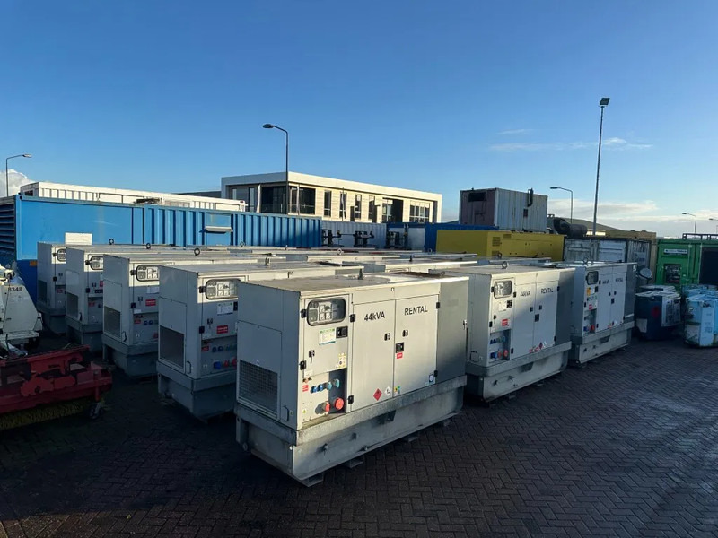 Groupe électrogène Europower EPUS44TDE Kubota Leroy Somer 44 kVA Supersilent Rental generatorset: photos 9