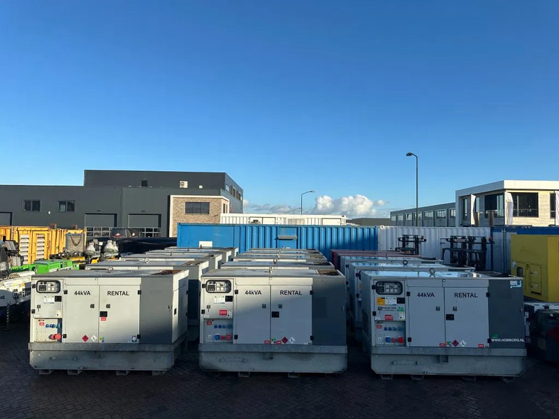 Groupe électrogène Europower EPUS44TDE Kubota Leroy Somer 44 kVA Supersilent Rental generatorset: photos 11
