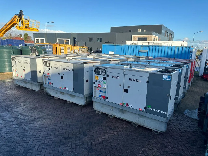 Groupe électrogène Europower EPUS44TDE Kubota Leroy Somer 44 kVA Supersilent Rental generatorset: photos 7