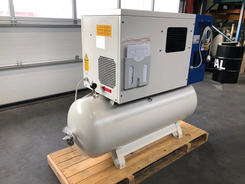 Compresseur d'air neuf Fiac New Silver D 7.5 / 300 Silent 5.5 kW 720 L / min 10 bar Elektrische Schroefcompressor met ketel en droger: photos 14