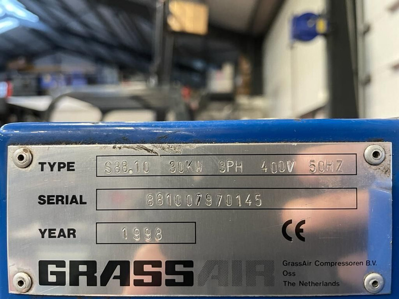 Grassair S88.10 Elektrische Schroefcompressor 4000L / min 10 Bar - Compresseur d'air: photos 3 Grassair S88.10 Elektrische Schroefcompressor 4000L / min 10 Bar - Compresseur d'air: photos 3