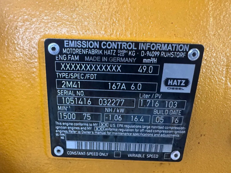 Hatz 2M41 Stamford 17.5 kVA generatorset - Groupe électrogène: photos 3 Hatz 2M41 Stamford 17.5 kVA generatorset - Groupe électrogène: photos 3