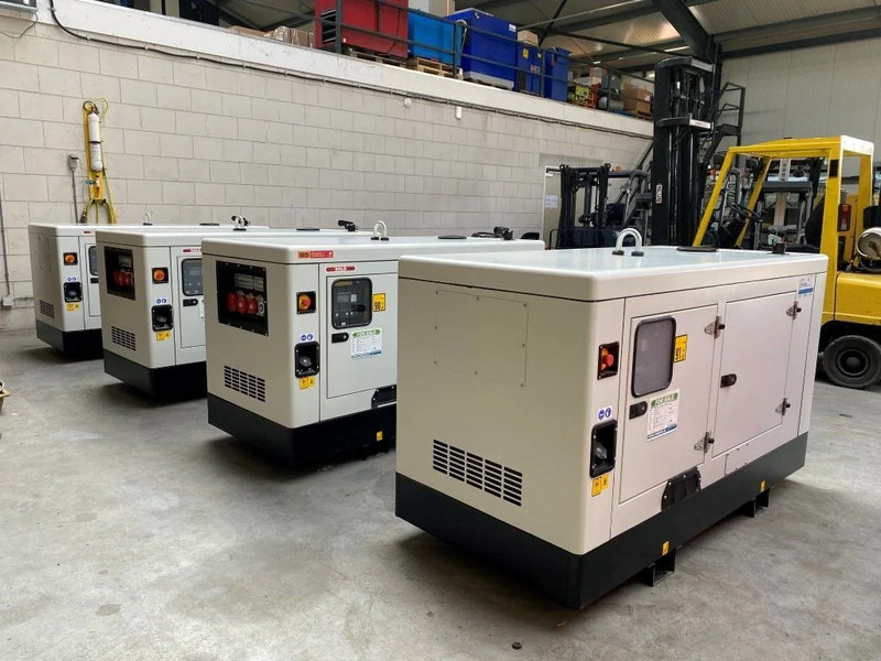 Groupe électrogène neuf Himoinsa HYW-17 Yanmar Stamford 19 kVA Supersilent Stage 5 Generatorset Nieuw !: photos 9