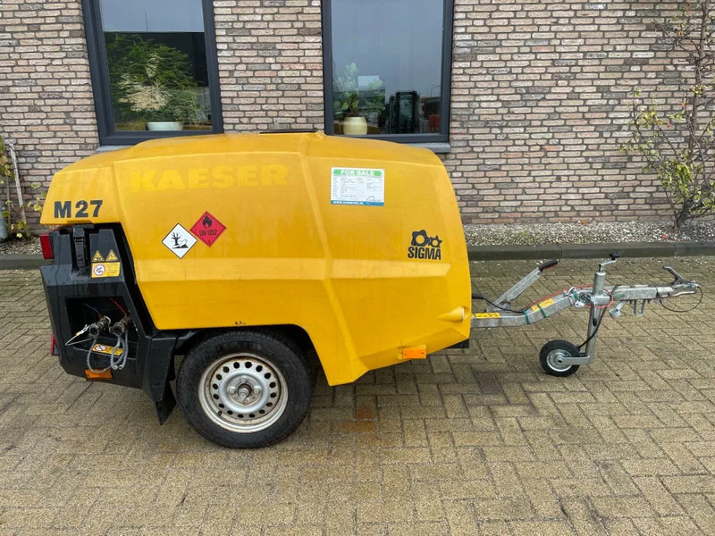 Kaeser M27 Kubota 2,7 m3 / min 7 Bar 18 kW Mobiele Silent Diesel Compressor - Compresseur d'air: photos 1 Kaeser M27 Kubota 2,7 m3 / min 7 Bar 18 kW Mobiele Silent Diesel Compressor - Compresseur d'air: photos 1