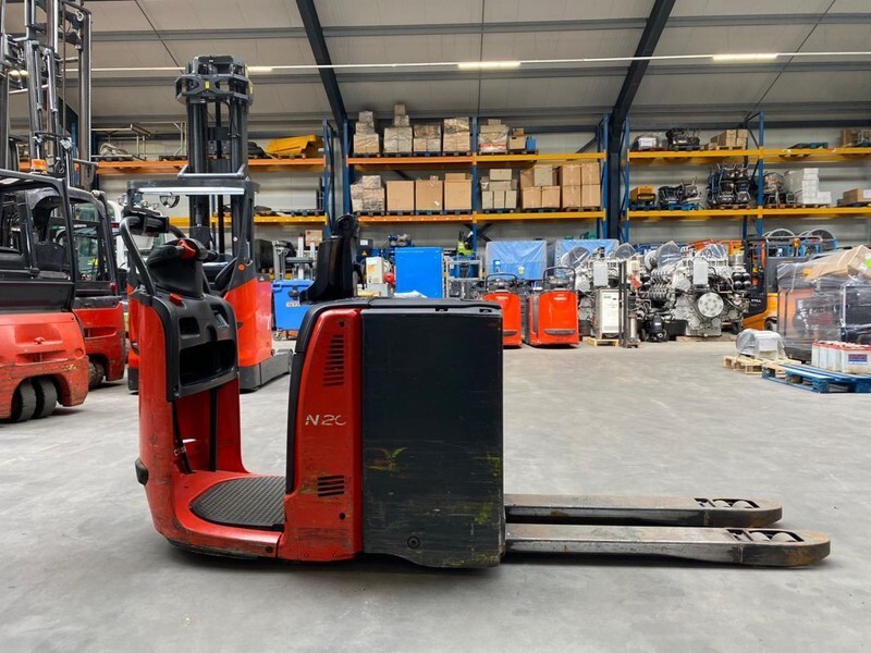 Linde N20 2 ton Elektrische Orderpicker Meerijder Palletwagen - Transpalette: photos 2 Linde N20 2 ton Elektrische Orderpicker Meerijder Palletwagen - Transpalette: photos 2
