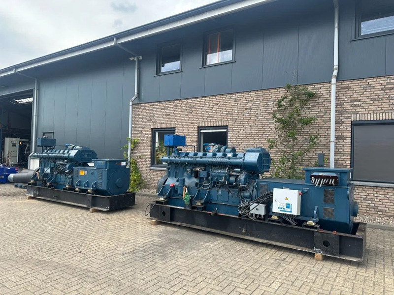 Mitsubishi S8NPTA 510 kVA generatorset as New ! 182 hours ! - Groupe électrogène: photos 4 Mitsubishi S8NPTA 510 kVA generatorset as New ! 182 hours ! - Groupe électrogène: photos 4