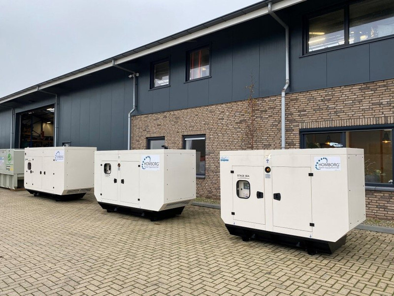 Groupe électrogène neuf Perkins 200 kVA Stage 3A Silent generatorset Nieuw !: photos 17