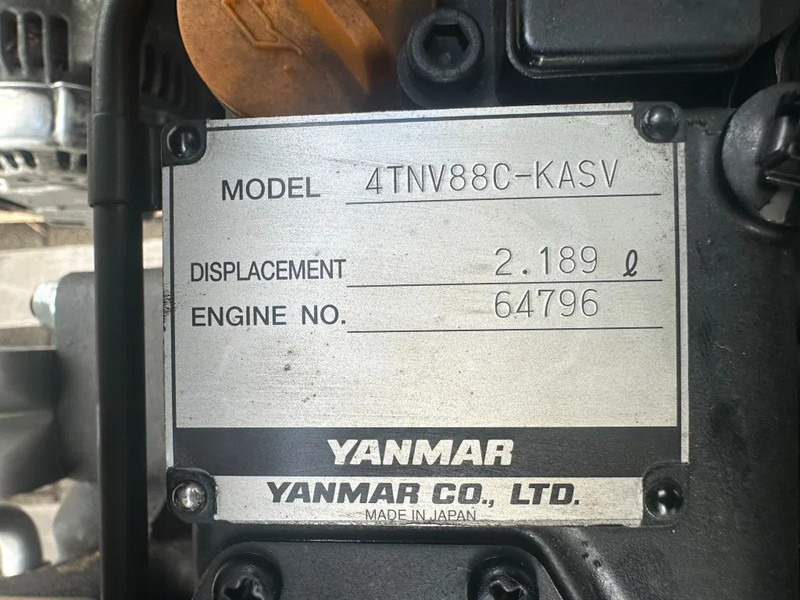 Yanmar 4TNV88C - KASV Stage 5 motor 48 PK Stage V New ! - Moteur pour Matériel de manutention: photos 4 Yanmar 4TNV88C - KASV Stage 5 motor 48 PK Stage V New ! - Moteur pour Matériel de manutention: photos 4