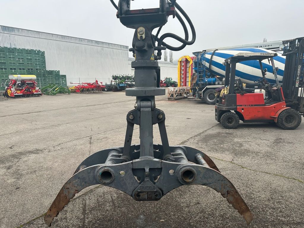 Grappin pour Engins de chantier Atlas E 323 E323 Greifer Holzgreifer: photos 8
