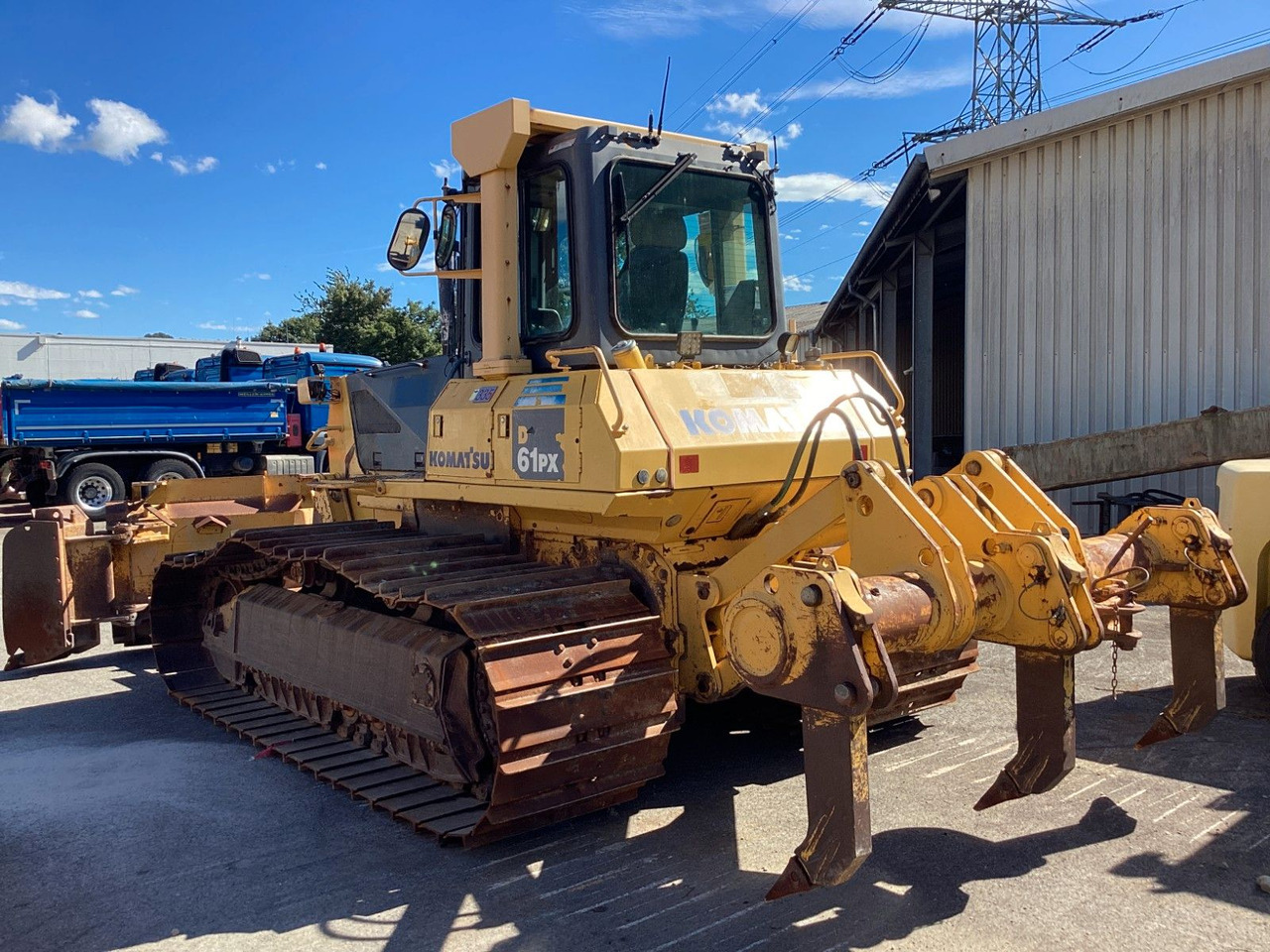 Komatsu D61 PX-15 E0 Ripper Raupe 6 Wege Schild Trimble - Bulldozer: photos 5 Komatsu D61 PX-15 E0 Ripper Raupe 6 Wege Schild Trimble - Bulldozer: photos 5