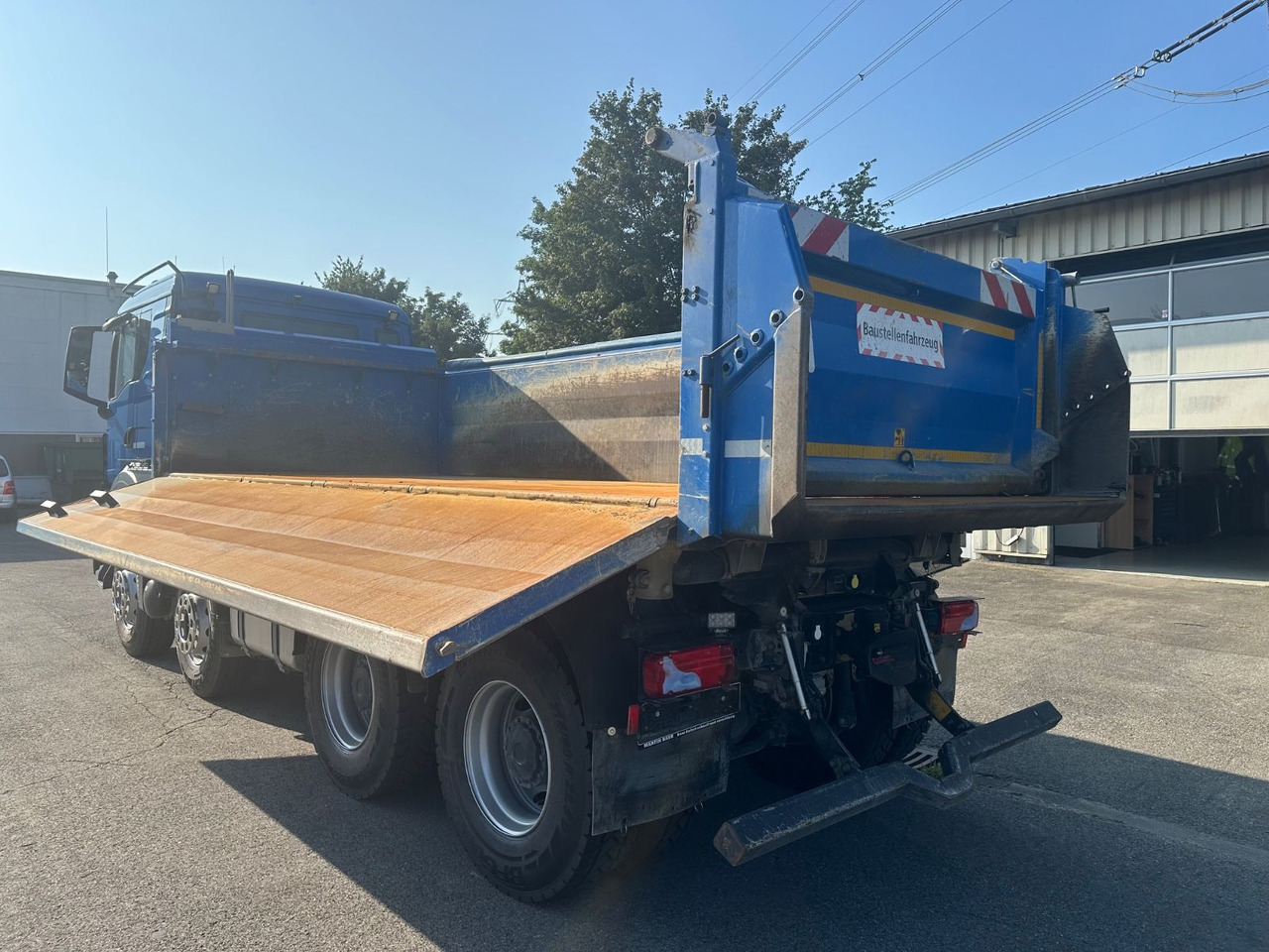MAN TGS 35.510 8x4 BB Meiller Stahl Bordmatik Pritar - Camion benne: photos 4 MAN TGS 35.510 8x4 BB Meiller Stahl Bordmatik Pritar - Camion benne: photos 4