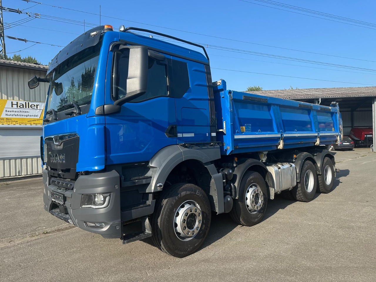 MAN TGS 35.510 8x4 BB Meiller Stahl Bordmatik Pritar - Camion benne: photos 2 MAN TGS 35.510 8x4 BB Meiller Stahl Bordmatik Pritar - Camion benne: photos 2