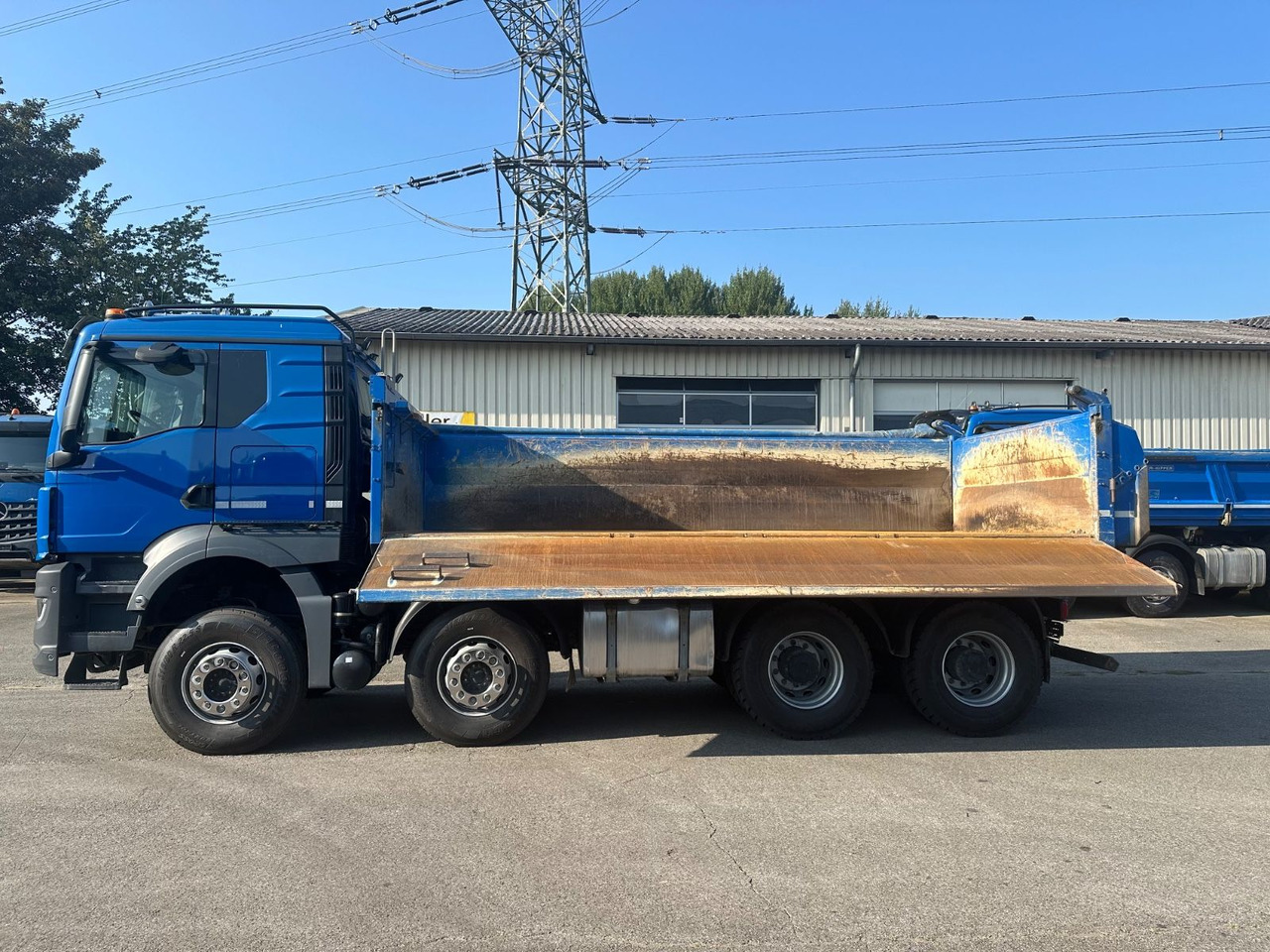 MAN TGS 35.510 8x4 BB Meiller Stahl Bordmatik Pritar - Camion benne: photos 3 MAN TGS 35.510 8x4 BB Meiller Stahl Bordmatik Pritar - Camion benne: photos 3