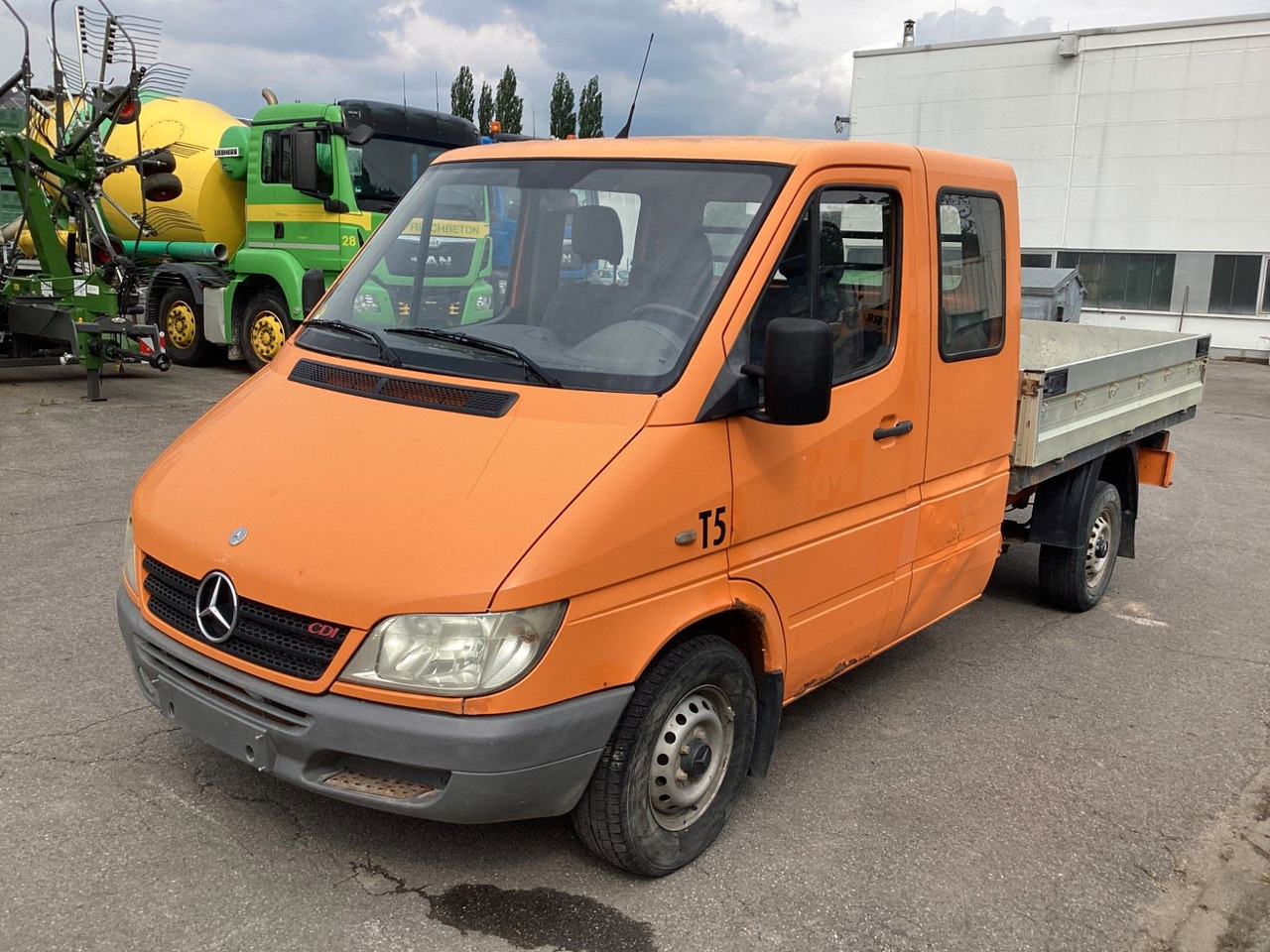 Mercedes-Benz Sprinter Pritsche Doka 211 CDI - Fourgon plateau, Utilitaire double cabine: photos 1 Mercedes-Benz Sprinter Pritsche Doka 211 CDI - Fourgon plateau, Utilitaire double cabine: photos 1