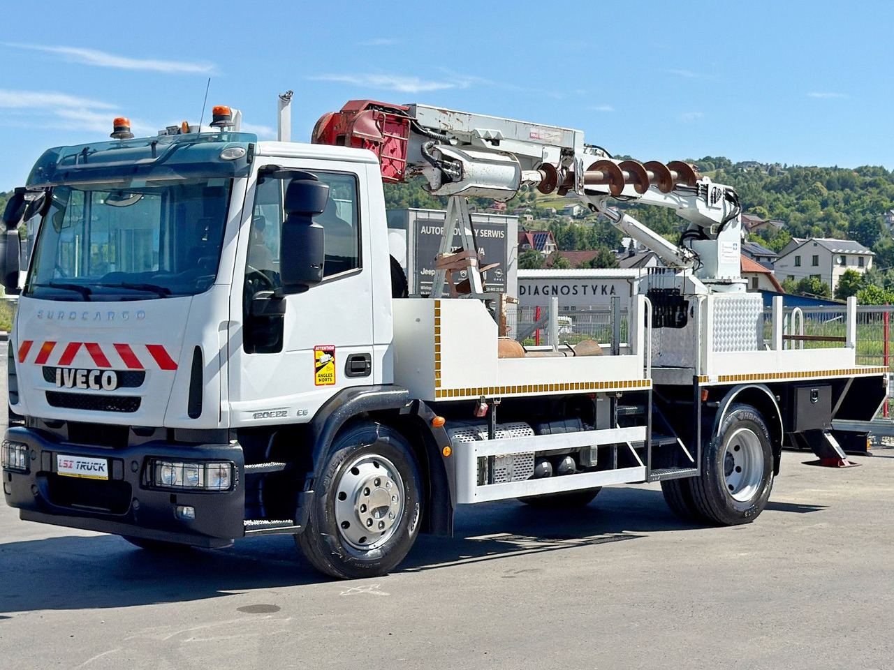 Iveco Eurocargo 120E22 * Bohrgerät auf LKW + FUNK *TOP - Camion, Camion grue: photos 4 Iveco Eurocargo 120E22 * Bohrgerät auf LKW + FUNK *TOP - Camion, Camion grue: photos 4