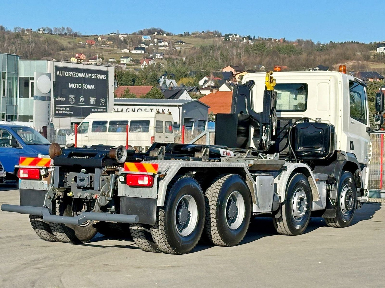 DAF CF 440 * HAKOWIEC * 8x4 * STAN BDB - Camion ampliroll, Camion grue: photos 5 DAF CF 440 * HAKOWIEC * 8x4 * STAN BDB - Camion ampliroll, Camion grue: photos 5