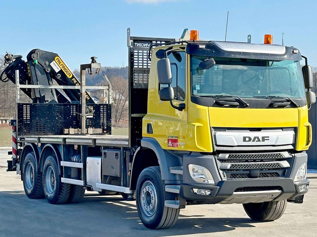 DAF CF 450 * PK 22002 - EH D + FUNK * 6x4 * TOP - Camion grue, Camion plateau: photos 3 DAF CF 450 * PK 22002 - EH D + FUNK * 6x4 * TOP - Camion grue, Camion plateau: photos 3
