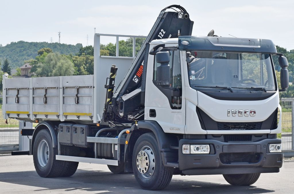 Iveco Eurocargo 190-280L *HIAB 122 B-2 HIDUO + FUNK - Camion grue, Camion benne: photos 4 Iveco Eurocargo 190-280L *HIAB 122 B-2 HIDUO + FUNK - Camion grue, Camion benne: photos 4