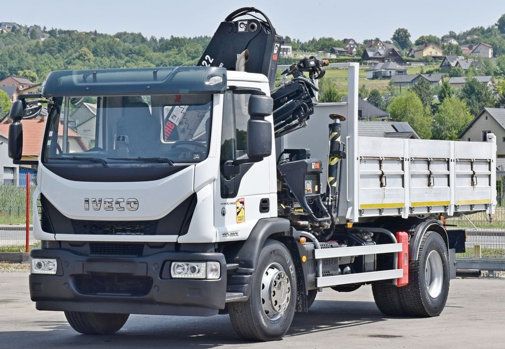 Iveco Eurocargo 190-280L *HIAB 122 B-2 HIDUO + FUNK - Camion grue, Camion benne: photos 3 Iveco Eurocargo 190-280L *HIAB 122 B-2 HIDUO + FUNK - Camion grue, Camion benne: photos 3