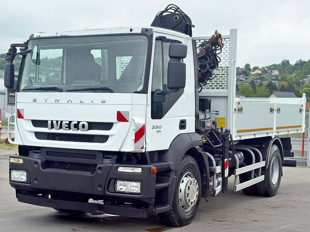 Iveco STRALIS 330 *HIAB 144 BS-3 HIDUO* TOPZUSTAND - Camion benne, Camion grue: photos 3 Iveco STRALIS 330 *HIAB 144 BS-3 HIDUO* TOPZUSTAND - Camion benne, Camion grue: photos 3