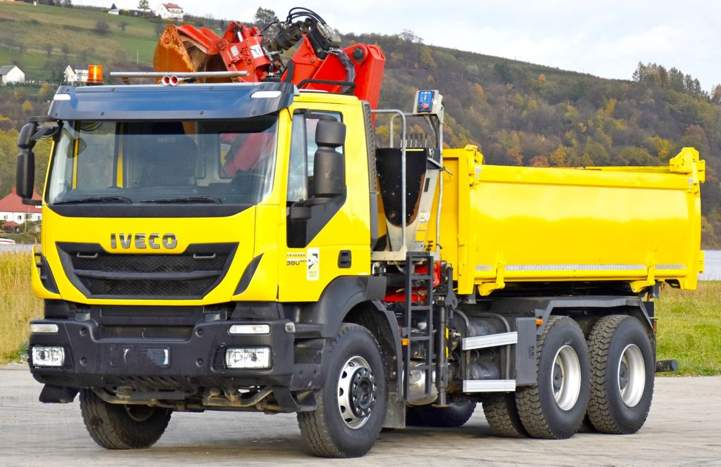 Iveco TRAKKER 360 * Kipper 4,90m* KRAN/FUNK*6x4 - Camion benne, Camion grue: photos 5 Iveco TRAKKER 360 * Kipper 4,90m* KRAN/FUNK*6x4 - Camion benne, Camion grue: photos 5