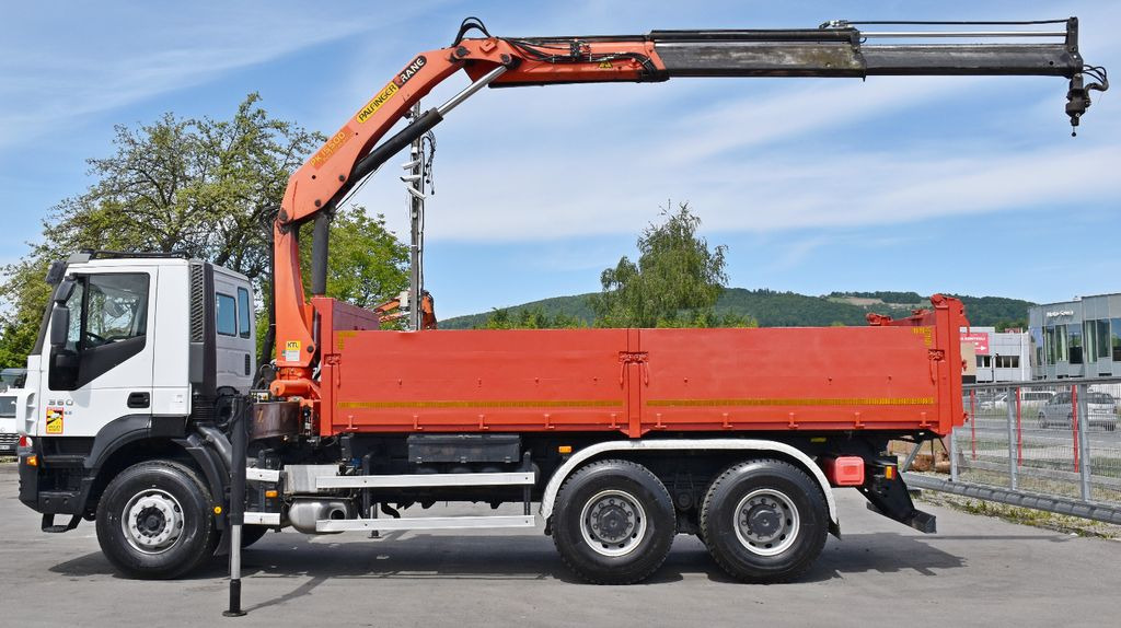 Iveco TRAKKER 360 * Kipper 5,60m* KRAN /FUNK * 6x4 - Camion grue, Camion benne: photos 5 Iveco TRAKKER 360 * Kipper 5,60m* KRAN /FUNK * 6x4 - Camion grue, Camion benne: photos 5