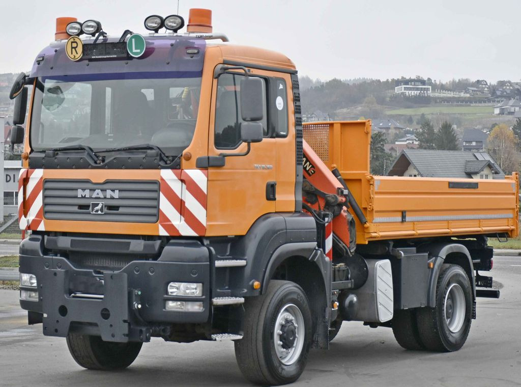 MAN TGA 18.360 * PK 10501 + FUNK *4x4 - Camion benne, Camion grue: photos 5 MAN TGA 18.360 * PK 10501 + FUNK *4x4 - Camion benne, Camion grue: photos 5
