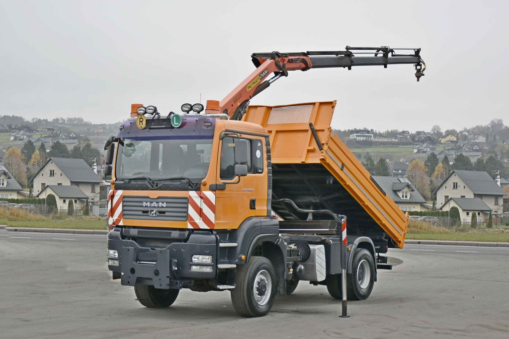 MAN TGA 18.360 * PK 10501 + FUNK *4x4 - Camion benne, Camion grue: photos 2 MAN TGA 18.360 * PK 10501 + FUNK *4x4 - Camion benne, Camion grue: photos 2