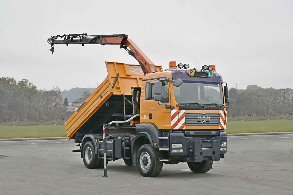 MAN TGA 18.360 * PK 10501 + FUNK *4x4 - Camion grue, Camion benne: photos 2 MAN TGA 18.360 * PK 10501 + FUNK *4x4 - Camion grue, Camion benne: photos 2
