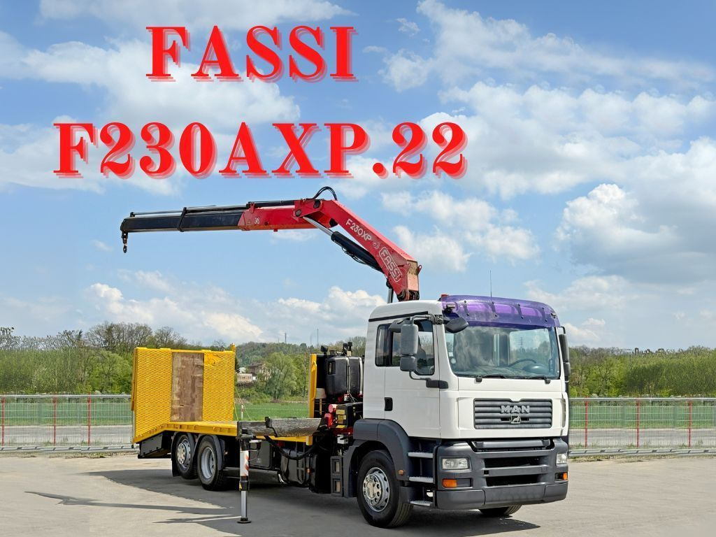 MAN TGA 26.360 * FASSI F230 AXP.22 + FUNK* TOP - Remorqueuse: photos 1 MAN TGA 26.360 * FASSI F230 AXP.22 + FUNK* TOP - Remorqueuse: photos 1