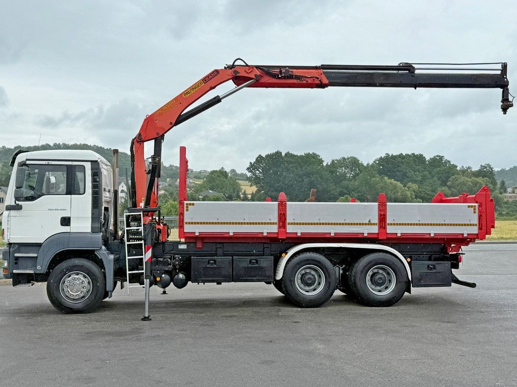 MAN TGA 26.400 * KIPPER 6,00m + PK 15500 * 6x4 * TOP - Camion benne, Camion grue: photos 5 MAN TGA 26.400 * KIPPER 6,00m + PK 15500 * 6x4 * TOP - Camion benne, Camion grue: photos 5