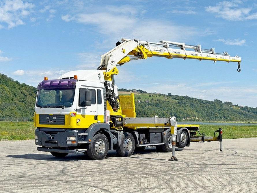 MAN TGA 35.430 * HIAB 700 E - 6 + FUNK* TOPZUSTAND - Camion grue: photos 2 MAN TGA 35.430 * HIAB 700 E - 6 + FUNK* TOPZUSTAND - Camion grue: photos 2