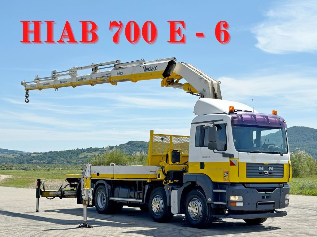 MAN TGA 35.430 * HIAB 700 E - 6 + FUNK* TOPZUSTAND - Camion grue: photos 1 MAN TGA 35.430 * HIAB 700 E - 6 + FUNK* TOPZUSTAND - Camion grue: photos 1