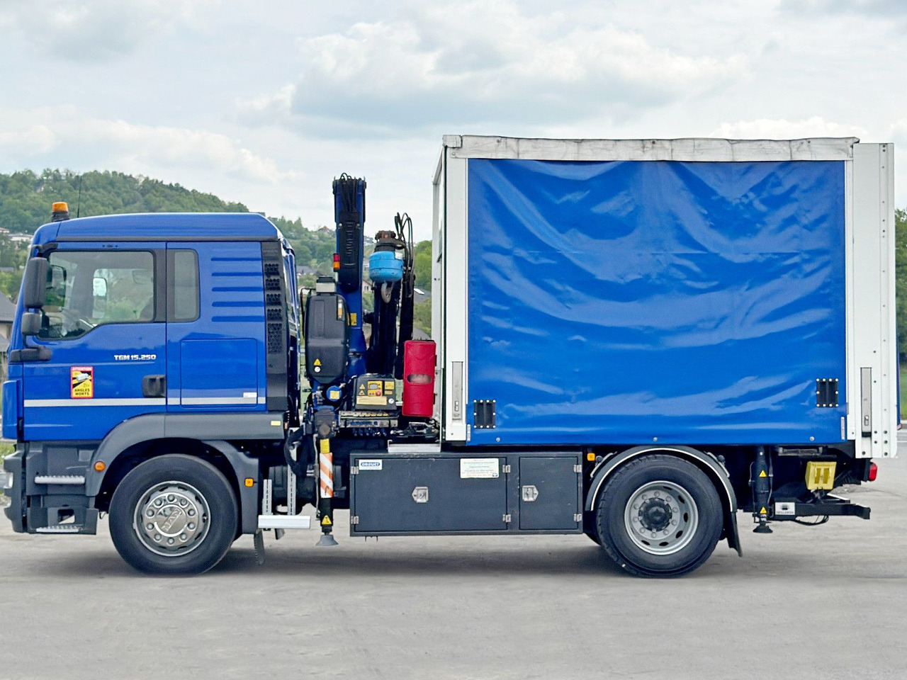 Camion grue MAN TGM 15.250* FASSI F110A.0.23 * TOPZUSTAND: photos 6