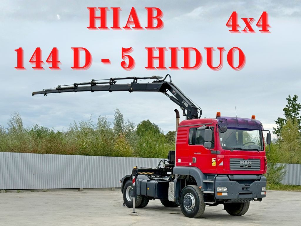 MAN TGS 18.480 * HIAB 144 D - HIDUO + FUNK/ 4x4 *TOP - Camion grue: photos 1 MAN TGS 18.480 * HIAB 144 D - HIDUO + FUNK/ 4x4 *TOP - Camion grue: photos 1