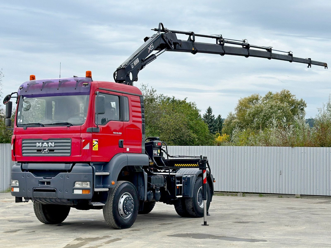 MAN TGS 18.480 * HIAB 144 D - HIDUO + FUNK/ 4x4 *TOP - Camion grue: photos 2 MAN TGS 18.480 * HIAB 144 D - HIDUO + FUNK/ 4x4 *TOP - Camion grue: photos 2