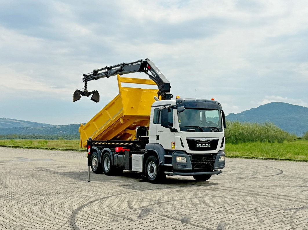 MAN TGS 26.400 * HIAB X-HIDUO 188 E-3 + FUNK * 6x4 - Camion grue: photos 2 MAN TGS 26.400 * HIAB X-HIDUO 188 E-3 + FUNK * 6x4 - Camion grue: photos 2