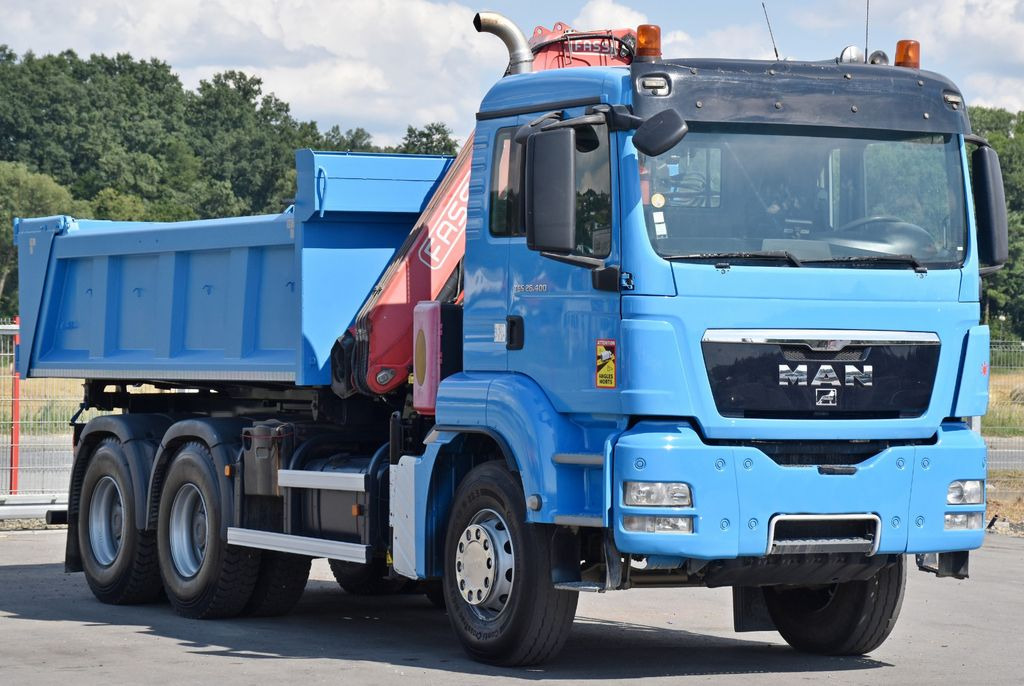 MAN TGS 26.400 Kipper 4,60m*PK F130A.22 + FUNK/6x4 MAN TGS 26.400 Kipper 4,60m*PK F130A.22 + FUNK/6x4 - Camion grue, Camion benne: photos 4 MAN TGS 26.400 Kipper 4,60m*PK F130A.22 + FUNK/6x4 MAN TGS 26.400 Kipper 4,60m*PK F130A.22 + FUNK/6x4 - Camion grue, Camion benne: photos 4