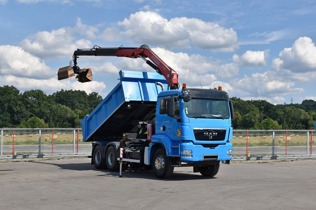 MAN TGS 26.400 Kipper 4,60m*PK F130A.22 + FUNK/6x4 MAN TGS 26.400 Kipper 4,60m*PK F130A.22 + FUNK/6x4 - Camion benne, Camion grue: photos 2 MAN TGS 26.400 Kipper 4,60m*PK F130A.22 + FUNK/6x4 MAN TGS 26.400 Kipper 4,60m*PK F130A.22 + FUNK/6x4 - Camion benne, Camion grue: photos 2