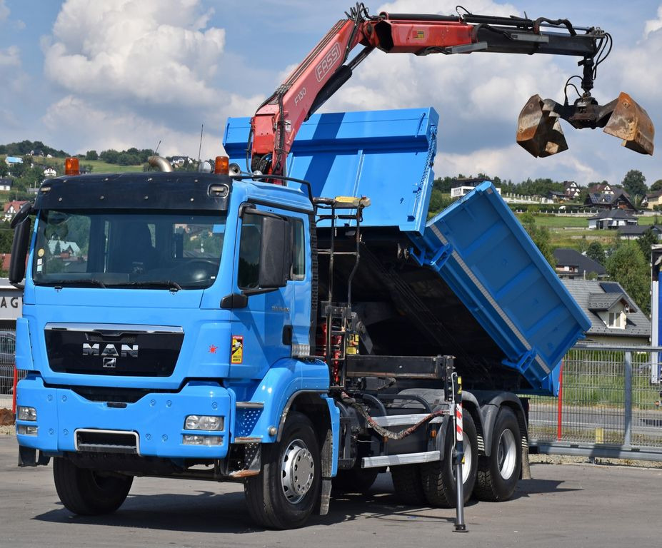 MAN TGS 26.400 Kipper 4,60m*PK F130A.22 + FUNK/6x4 MAN TGS 26.400 Kipper 4,60m*PK F130A.22 + FUNK/6x4 - Camion benne, Camion grue: photos 3 MAN TGS 26.400 Kipper 4,60m*PK F130A.22 + FUNK/6x4 MAN TGS 26.400 Kipper 4,60m*PK F130A.22 + FUNK/6x4 - Camion benne, Camion grue: photos 3