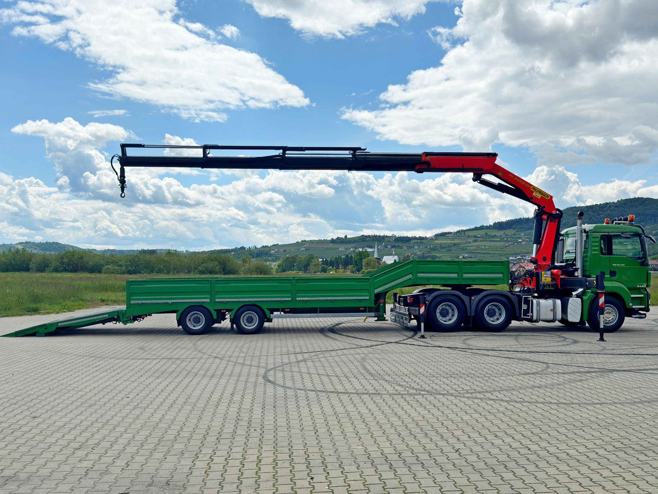 MAN TGS 26.440*Anhänger 10,35m + PK 33002-EH C/FUNK - Camion grue: photos 5 MAN TGS 26.440*Anhänger 10,35m + PK 33002-EH C/FUNK - Camion grue: photos 5