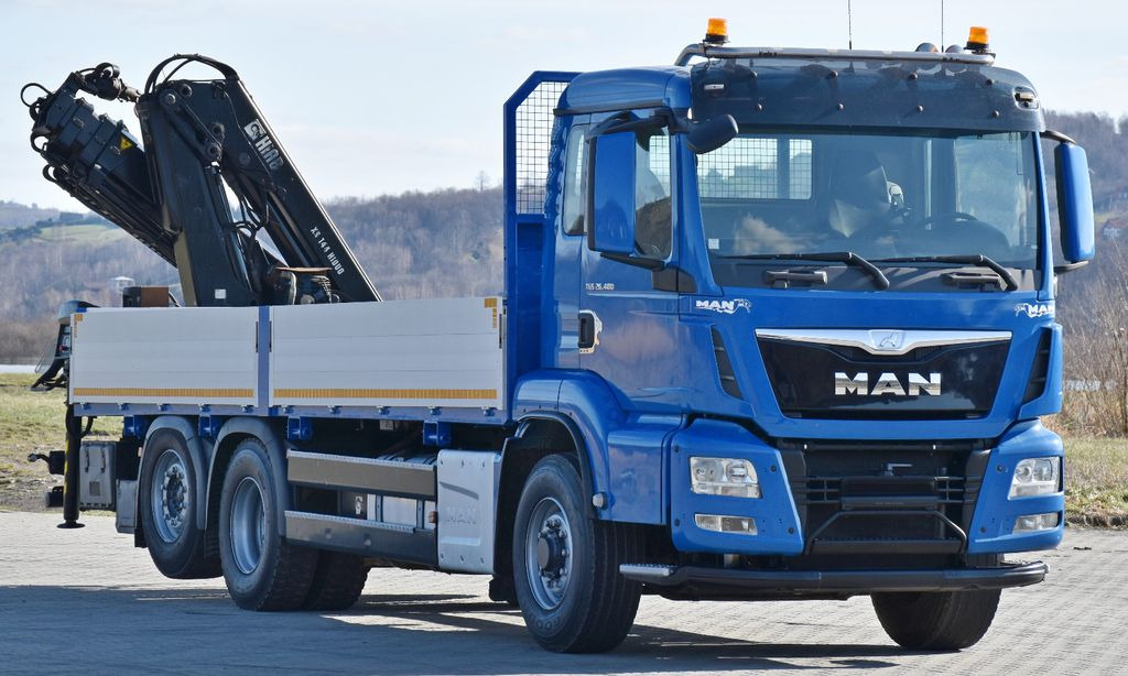 MAN TGS 26.480 * KRAN / FUNK * TOPZUSTAND MAN TGS 26.480 * KRAN / FUNK * TOPZUSTAND - Camion grue, Camion plateau: photos 3 MAN TGS 26.480 * KRAN / FUNK * TOPZUSTAND MAN TGS 26.480 * KRAN / FUNK * TOPZUSTAND - Camion grue, Camion plateau: photos 3