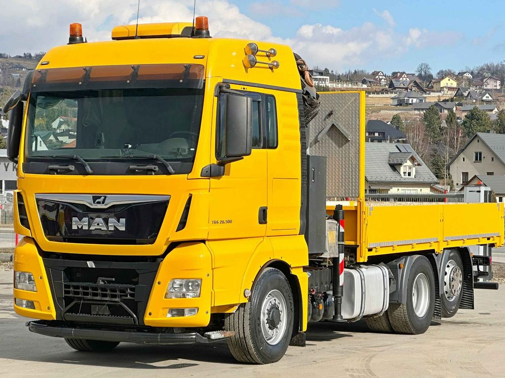 MAN TGS 26.500*PRITSCHE 5,10m PK 27002-SH D/FUNK*6x4 - Camion grue, Camion plateau: photos 4 MAN TGS 26.500*PRITSCHE 5,10m PK 27002-SH D/FUNK*6x4 - Camion grue, Camion plateau: photos 4