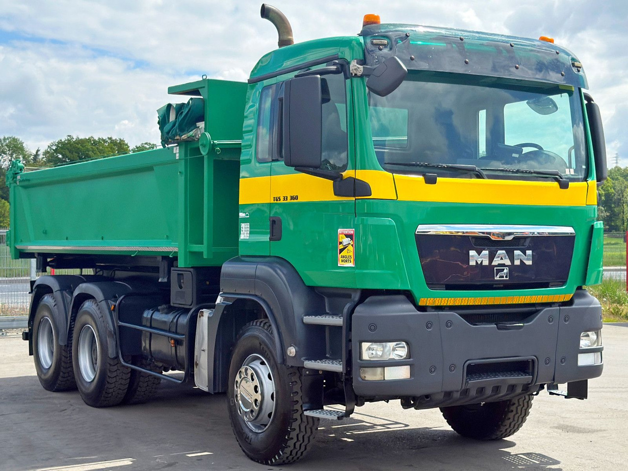 MAN TGS 33.360 * KIPPER 5,10 m / 6x4 * TOPZUSTAND - Camion benne, Camion grue: photos 4 MAN TGS 33.360 * KIPPER 5,10 m / 6x4 * TOPZUSTAND - Camion benne, Camion grue: photos 4