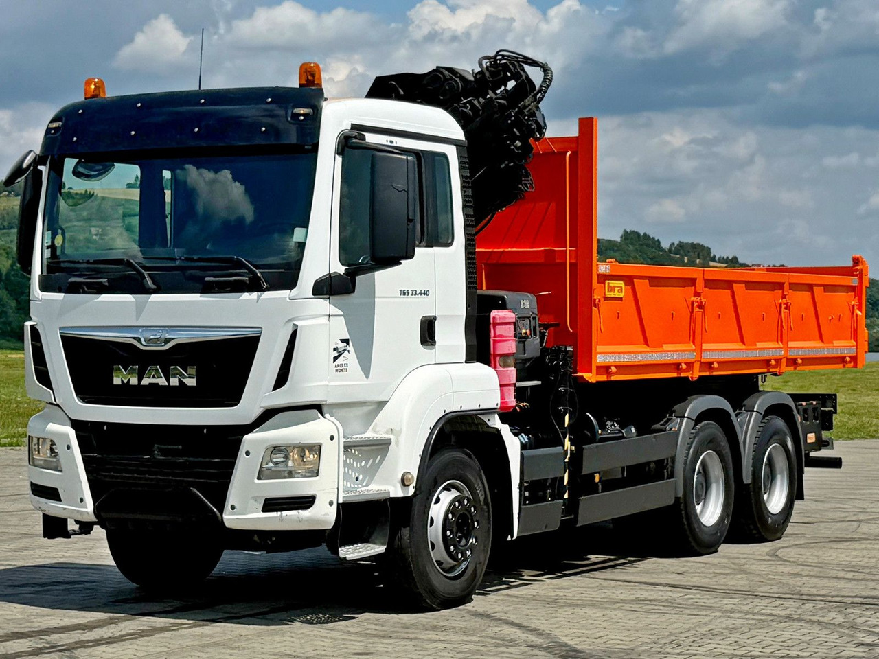 MAN TGS 33.440 * HIAB X-HIDUO 188 E-5 + FUNK * 6x4 - Camion benne, Camion grue: photos 4 MAN TGS 33.440 * HIAB X-HIDUO 188 E-5 + FUNK * 6x4 - Camion benne, Camion grue: photos 4