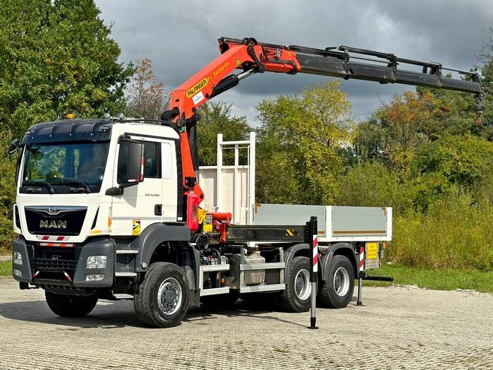 MAN TGS 33.480 * PK 33002-EH C + FUNK/6x6 * TOP - Camion grue: photos 2 MAN TGS 33.480 * PK 33002-EH C + FUNK/6x6 * TOP - Camion grue: photos 2